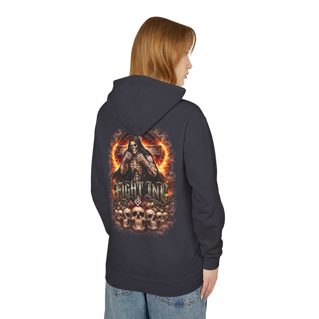 Blessed Fighter - Lightweight Hooded Sweatshirt