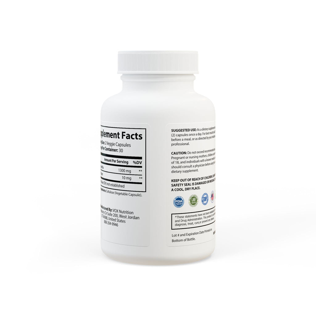 Fighters FUEL - Ashwagandha und Schwarzer Pfeffer Ergänzung (60 Kapseln)